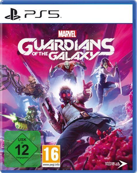 Vorderes Coverbild Marvel's Guardians of the Galaxy (PlayStation PS5)