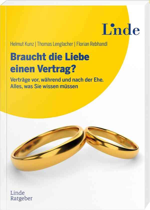 Vorderes Coverbild Braucht die Liebe einen Vertrag?