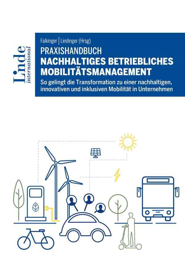 Vorderes Coverbild Praxishandbuch Nachhaltiges betriebliches Mobilitätsmanagement