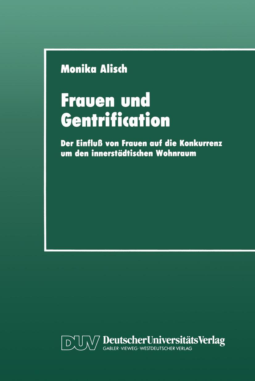Vorderes Coverbild Frauen und Gentrification