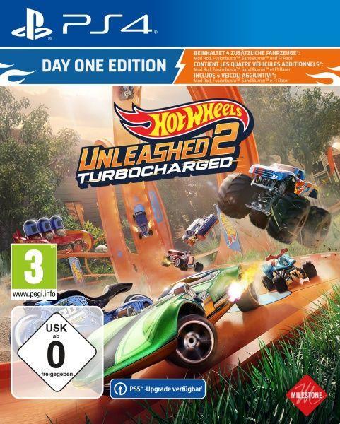 Vorderes Coverbild Hot Wheels Unleashed? 2 Turbocharged Day One Edition (PlayStation PS4)