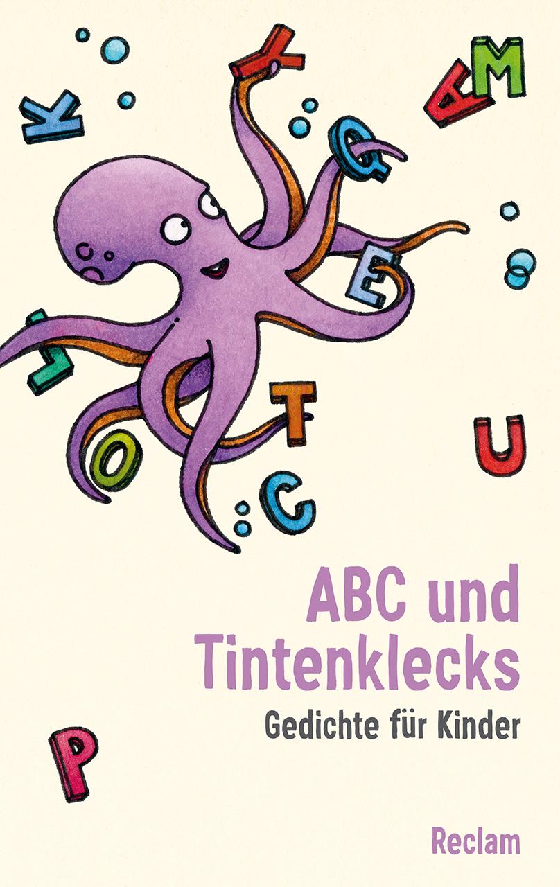 Vorderes Coverbild ABC und Tintenklecks. Gedichte für Kinder