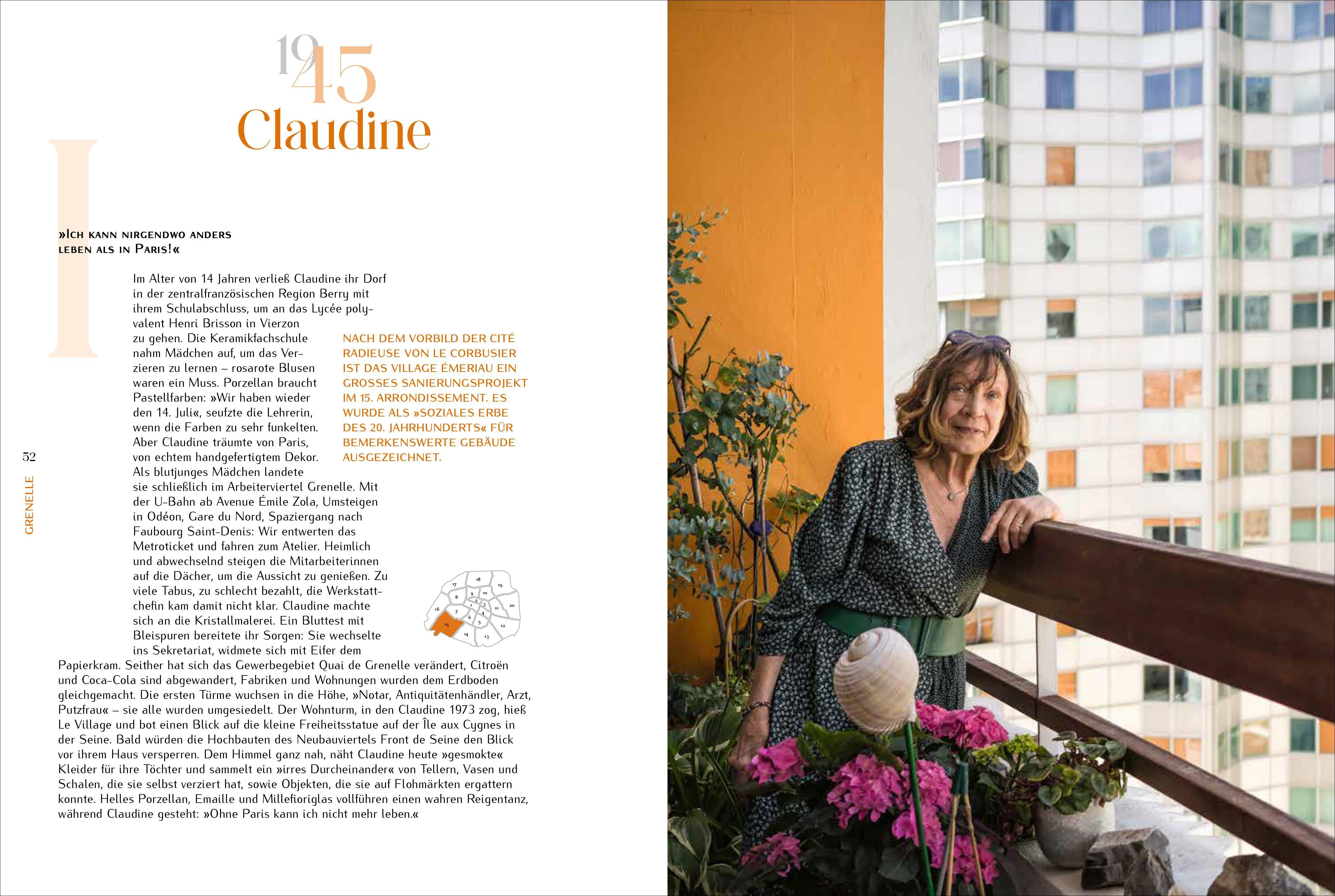 Beispielinhalt (Bild) Zeitgeschichte Paris - Je suis Parisienne