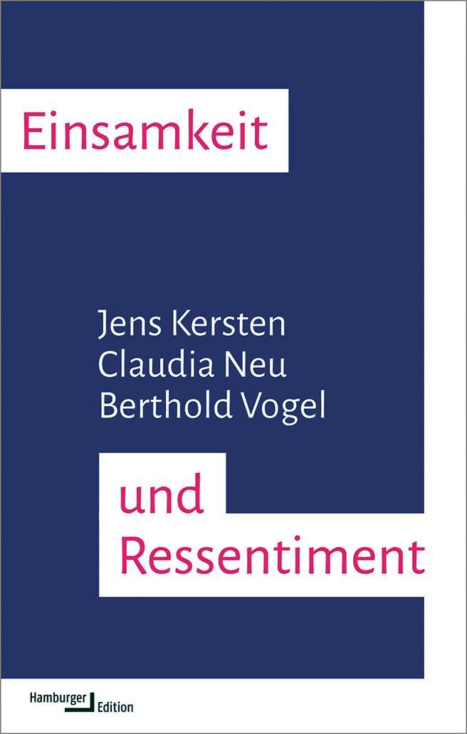 Vorderes Coverbild Einsamkeit und Ressentiment
