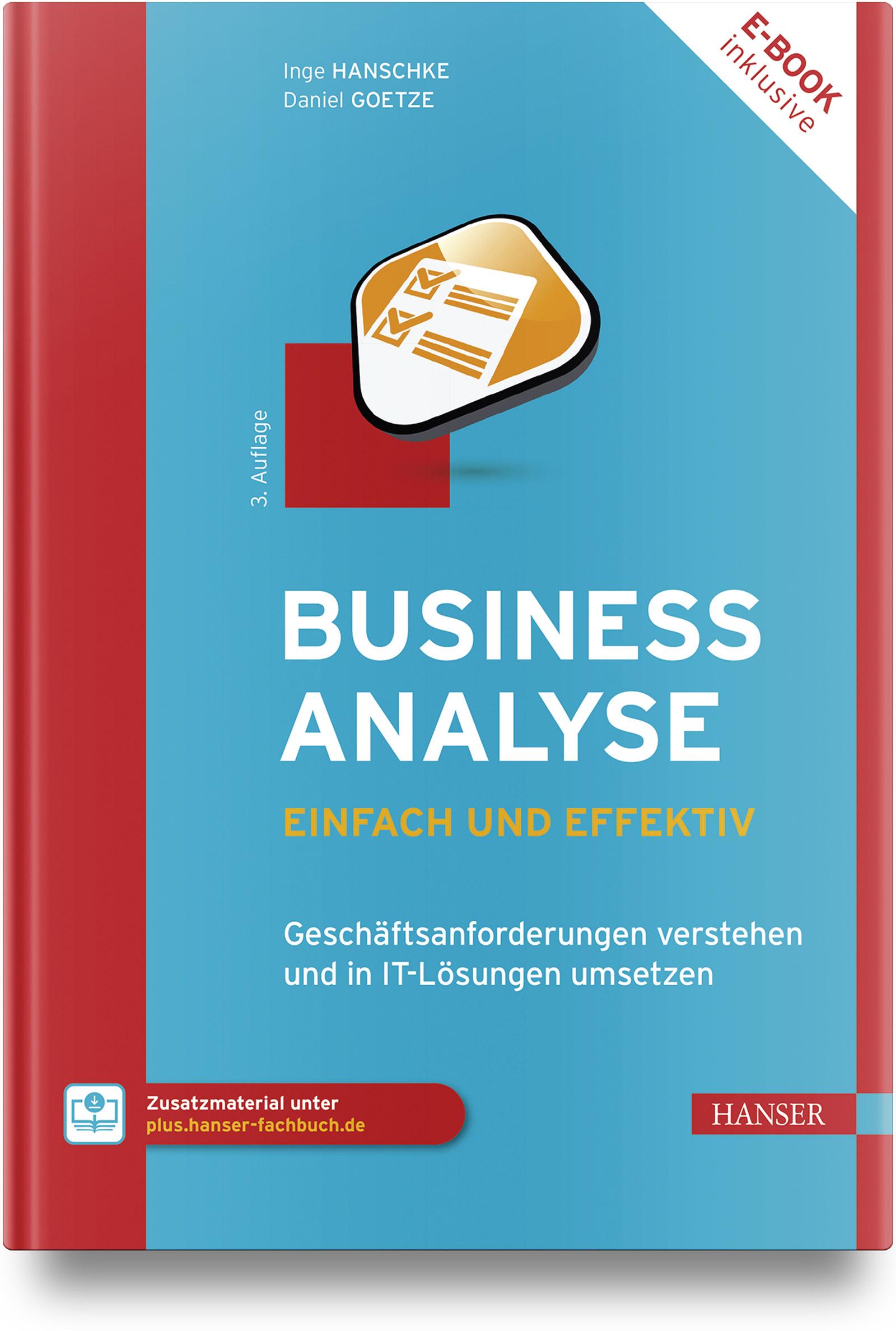 Vorderes Coverbild Business-Analyse - einfach und effektiv