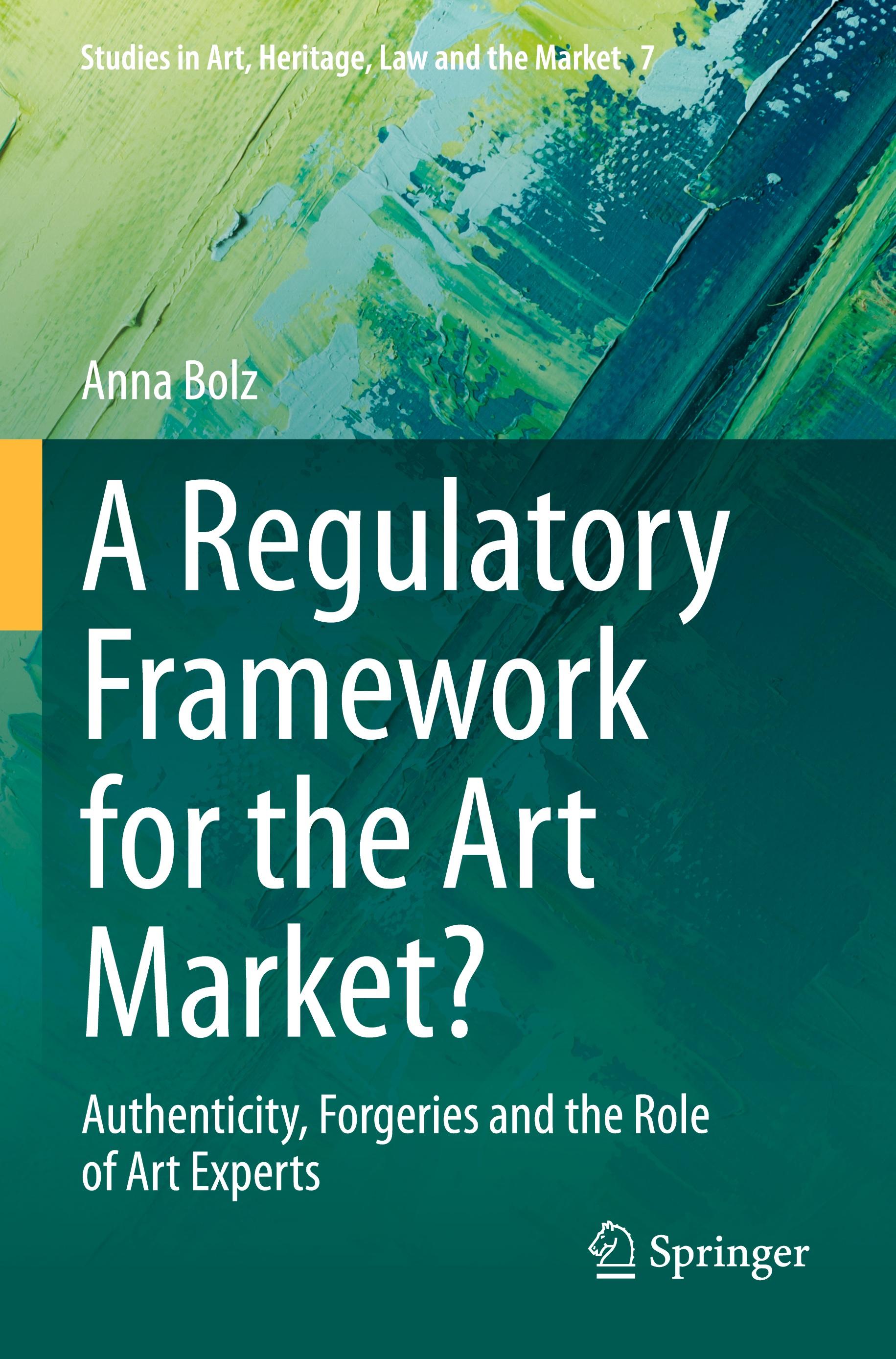 Vorderes Coverbild A Regulatory Framework for the Art Market?