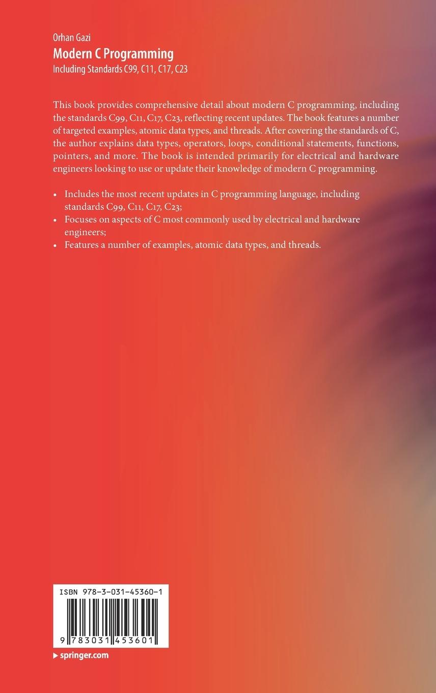 Rückseitencover Modern C Programming