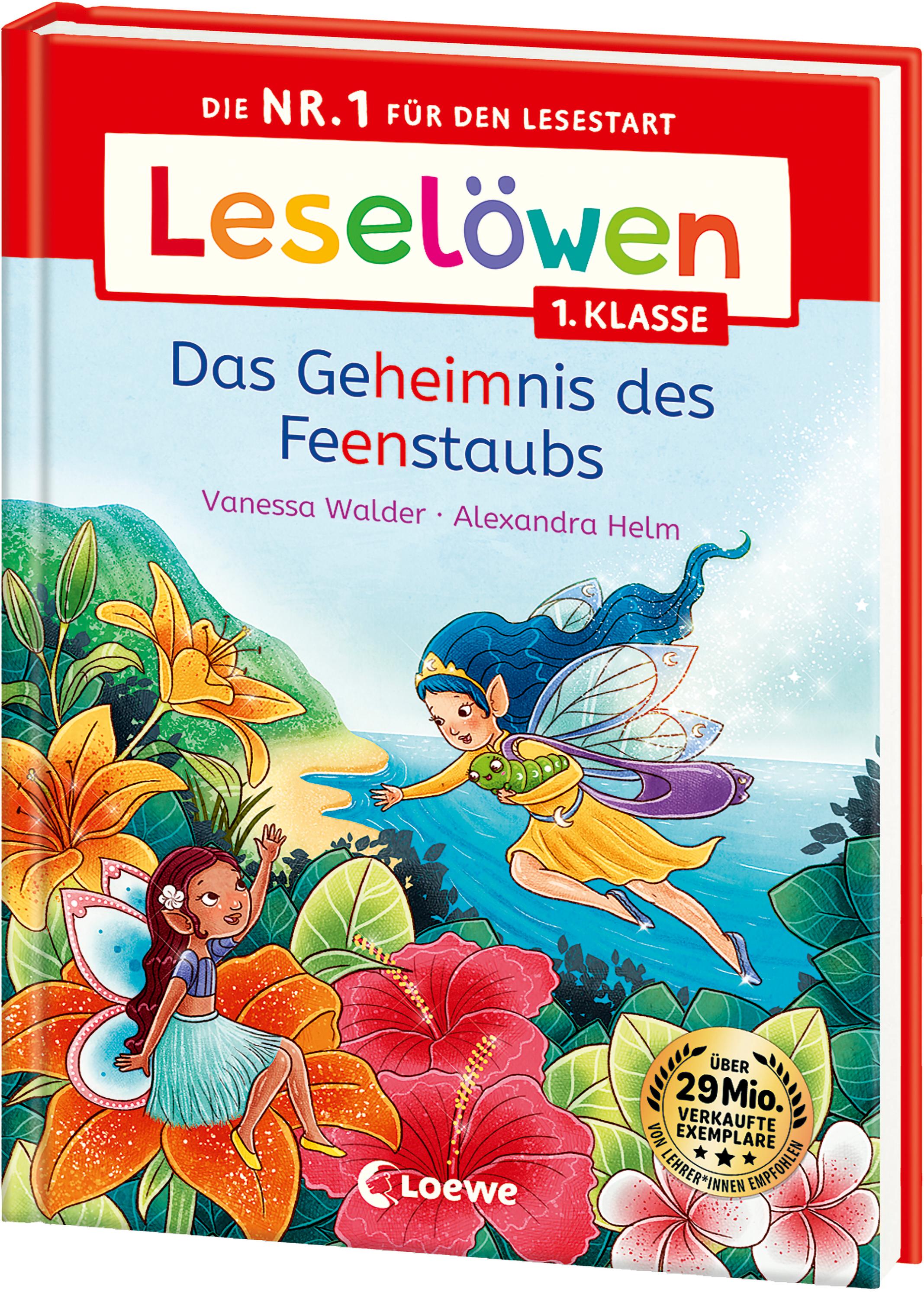 Vorderes Coverbild Leselöwen 1. Klasse - Das Geheimnis des Feenstaubs