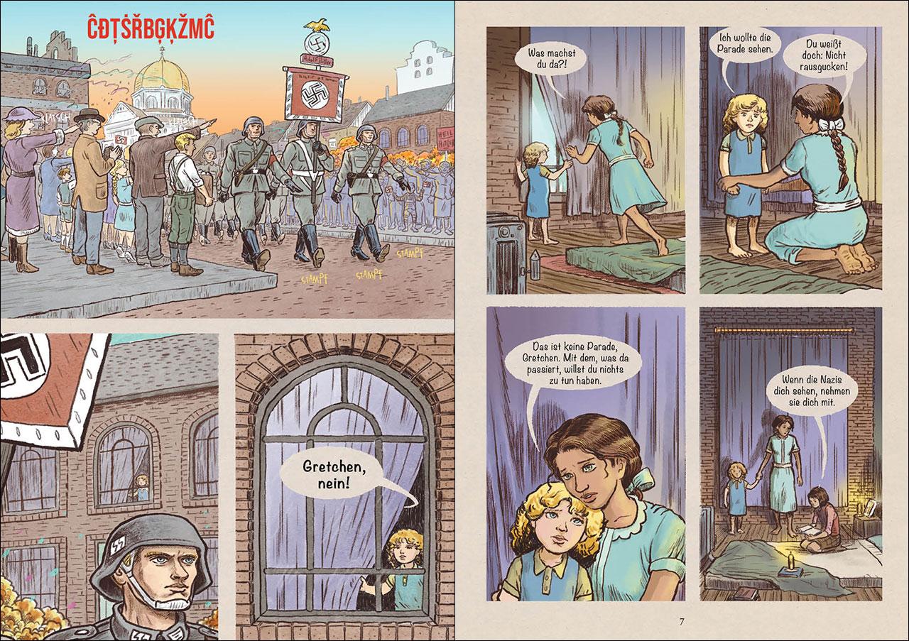 Beispielinhalt (Bild) Fenster in der Nacht