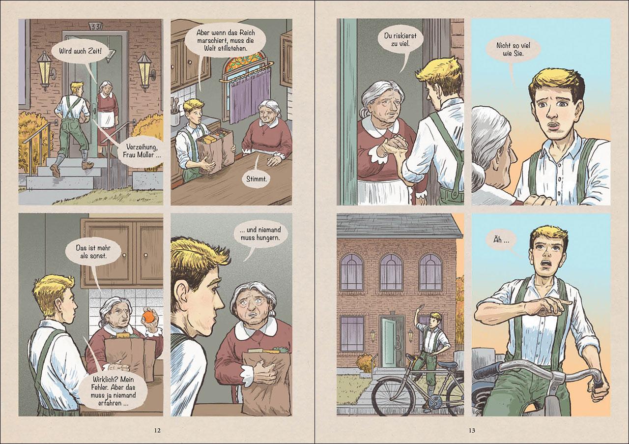 Beispielinhalt (Bild) Fenster in der Nacht