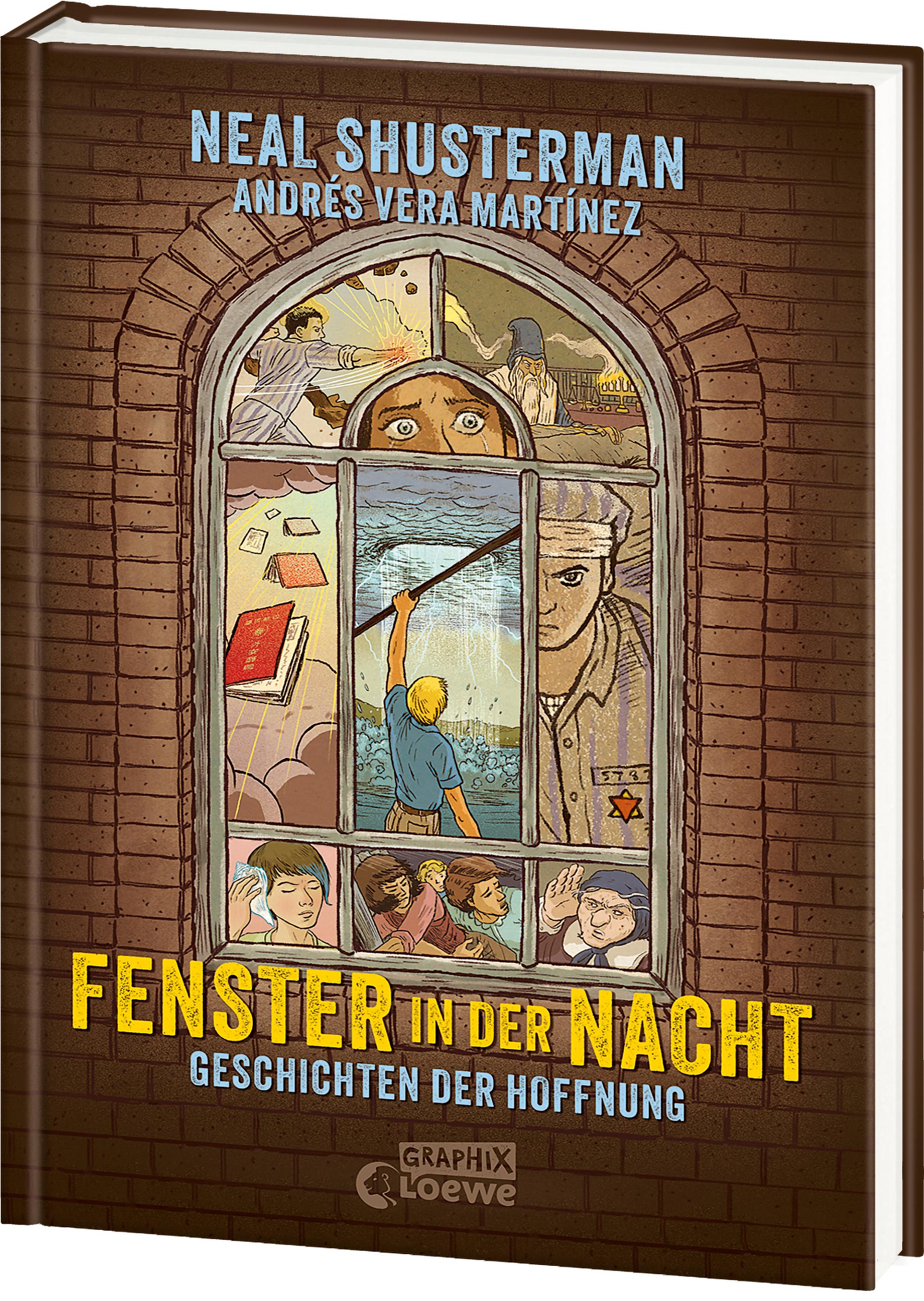 Vorderes Coverbild Fenster in der Nacht