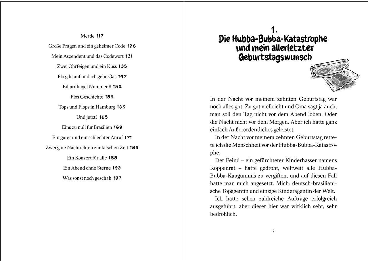 Beispielinhalt (Bild) Lola in geheimer Mission (Band 3)