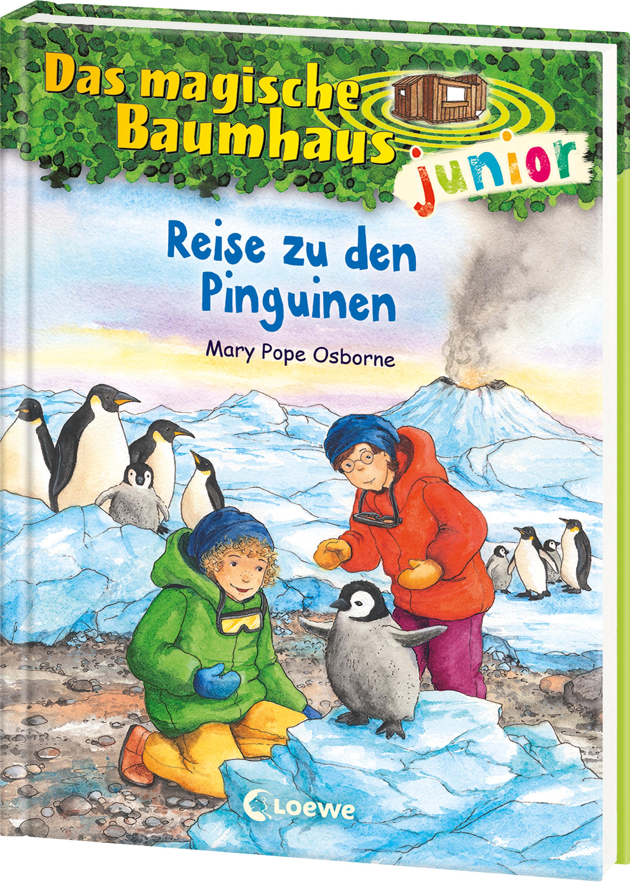 Vorderes Coverbild Das magische Baumhaus junior (Band 37) - Reise zu den Pinguinen
