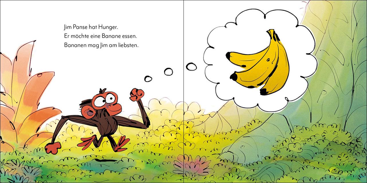 Beispielinhalt (Bild) Jim macht BÄH!