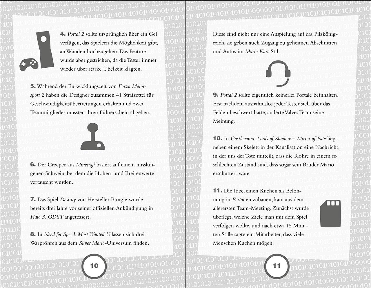 Beispielinhalt (Bild) Unnützes Wissen für Gamer