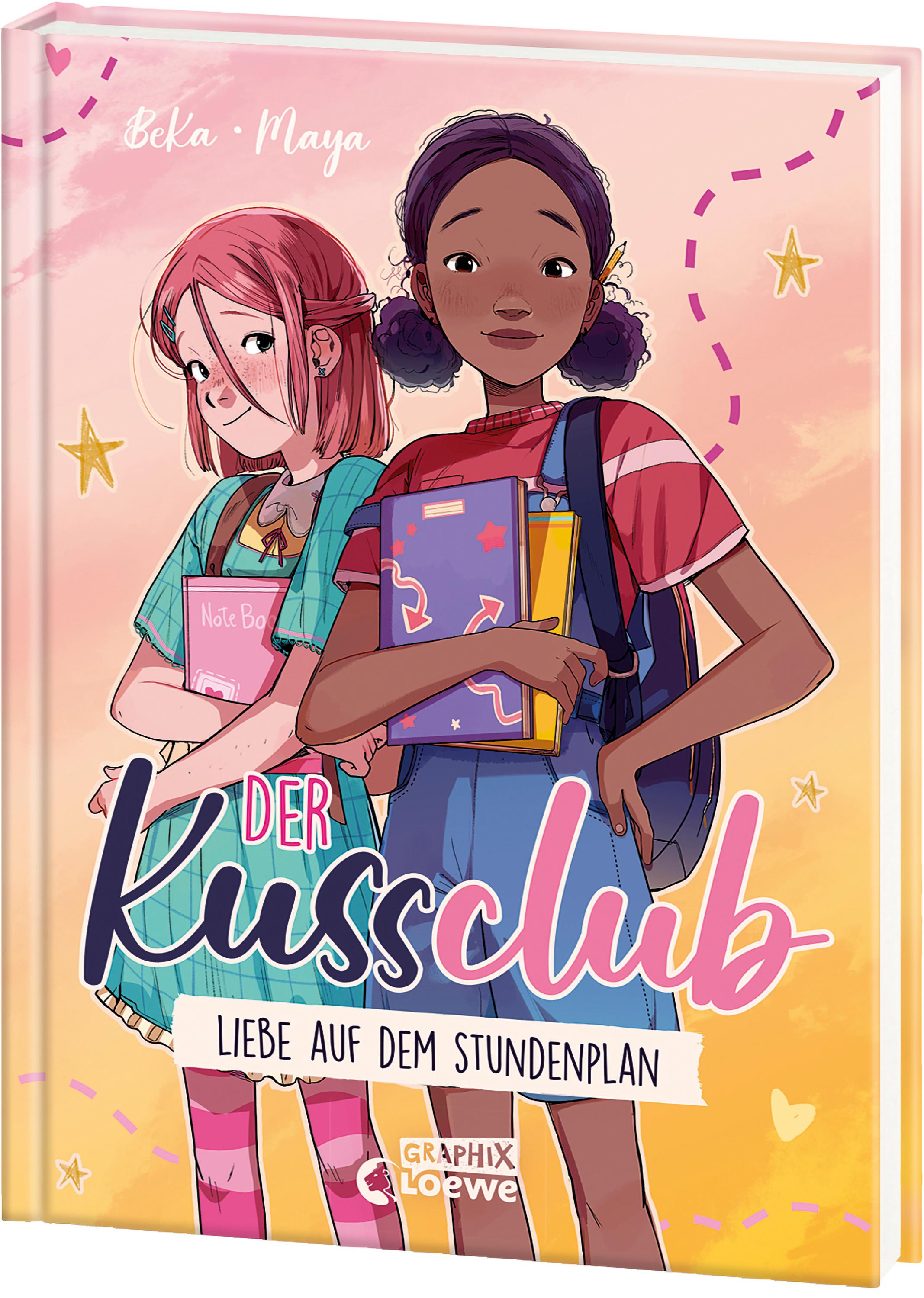 Vorderes Coverbild Der Kuss Club (Band 1) - Liebe auf dem Stundenplan