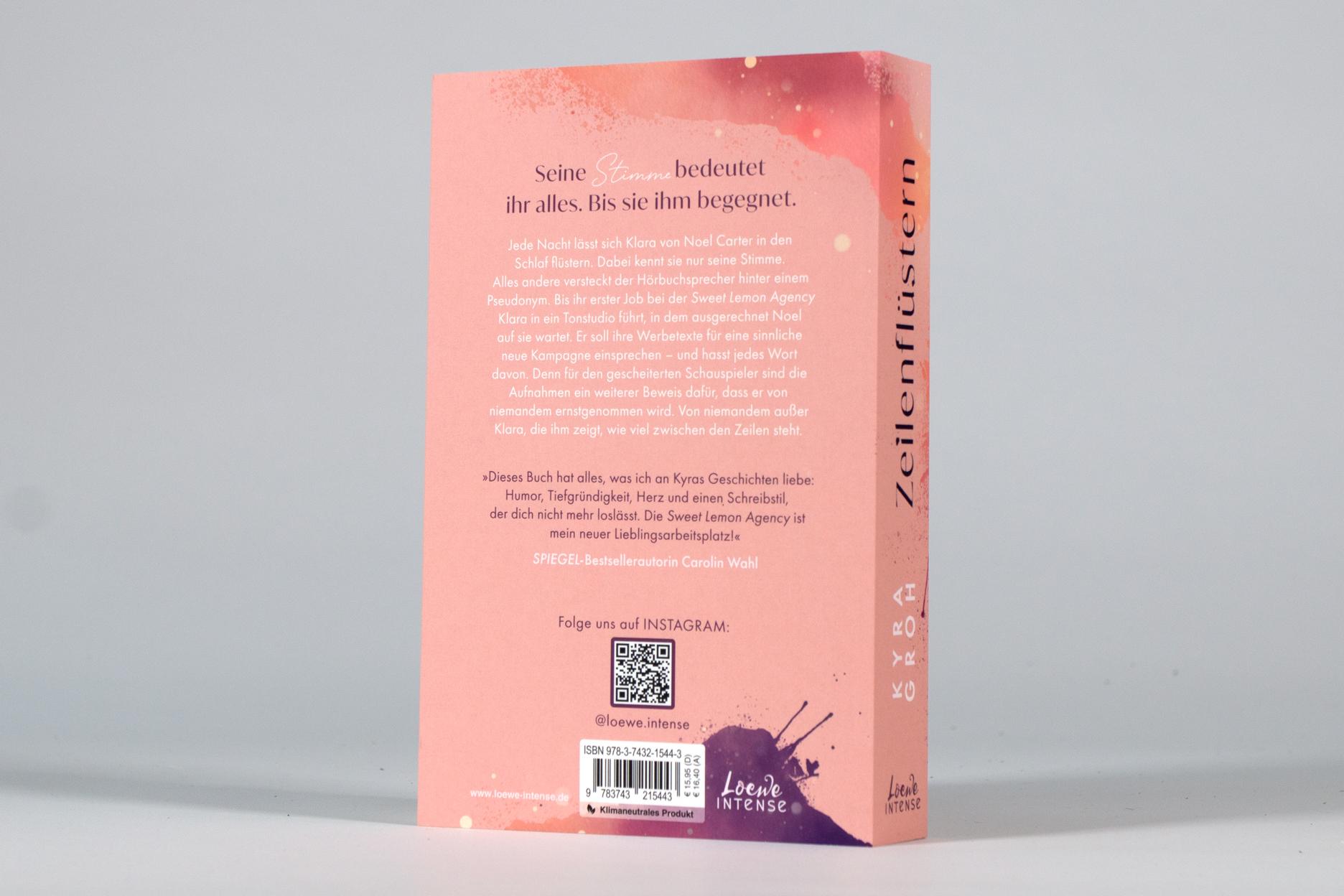 Beispielinhalt (Bild) Zeilenflüstern (Sweet Lemon Agency, Band 1)