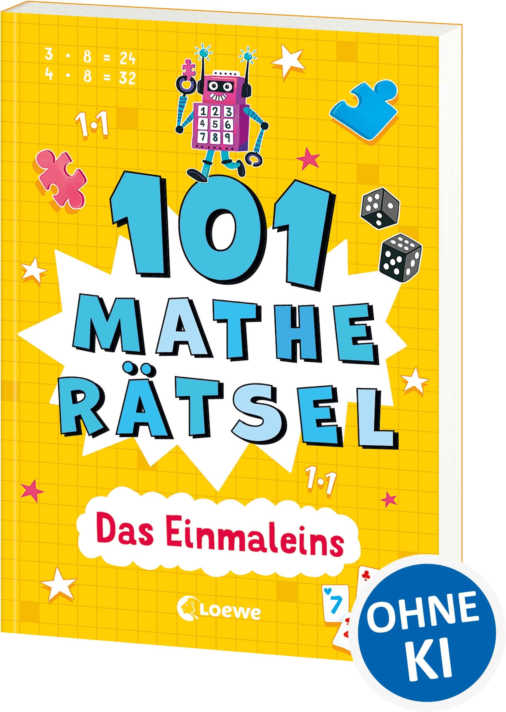 Vorderes Coverbild 101 Matherätsel - Das Einmaleins