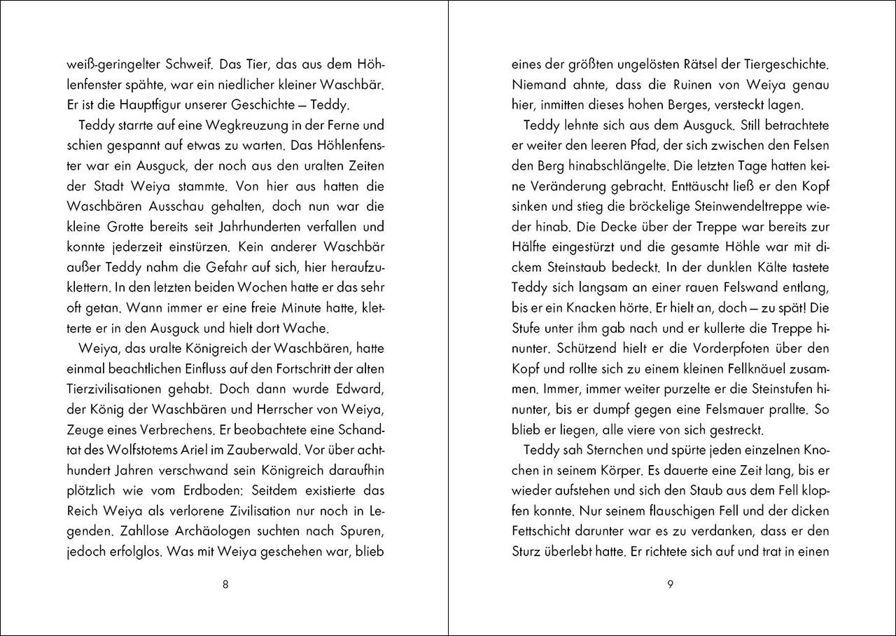 Beispielinhalt (Bild) White Fox Chroniken (Band 2) - Aufbruch zum Schwarzen See