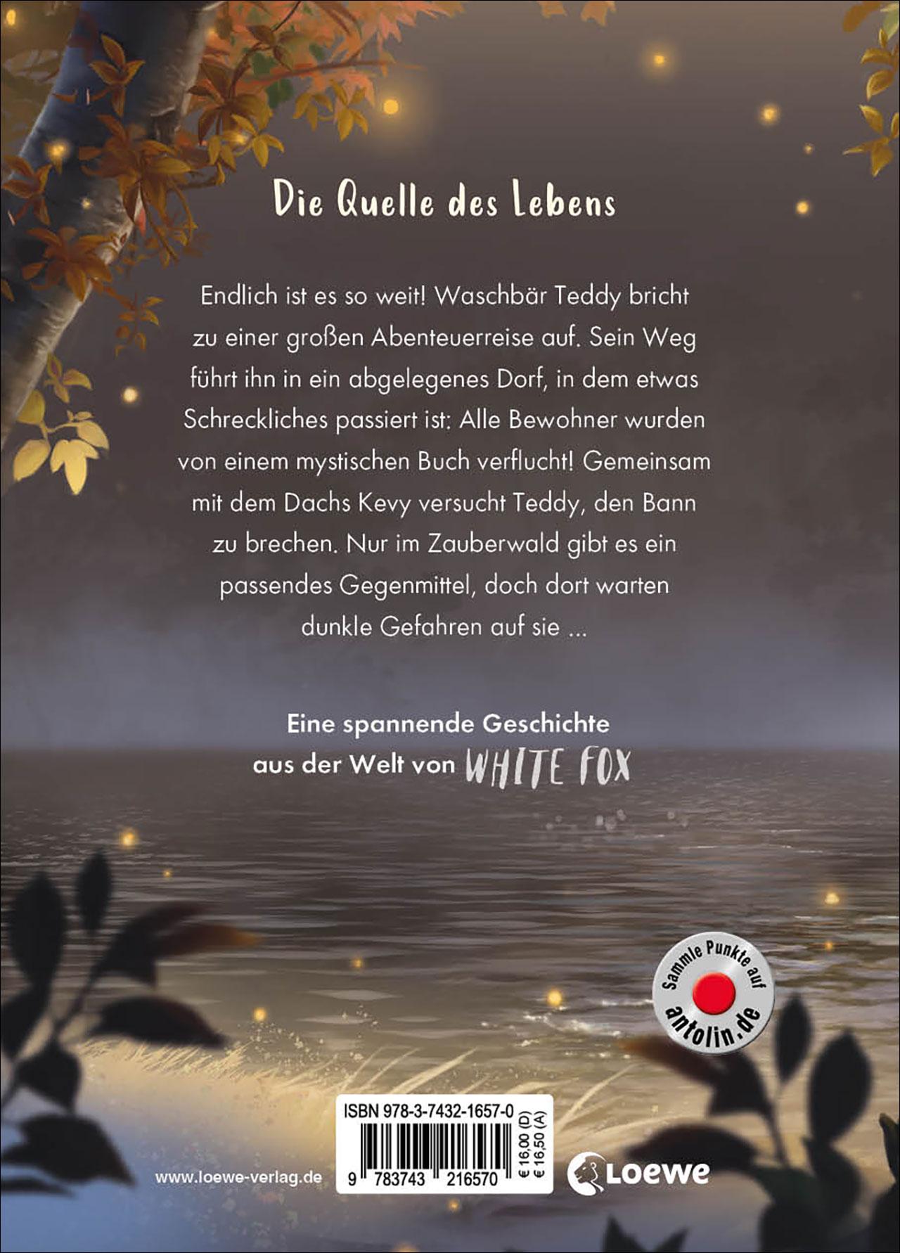 Rückseitencover White Fox Chroniken (Band 2) - Aufbruch zum Schwarzen See