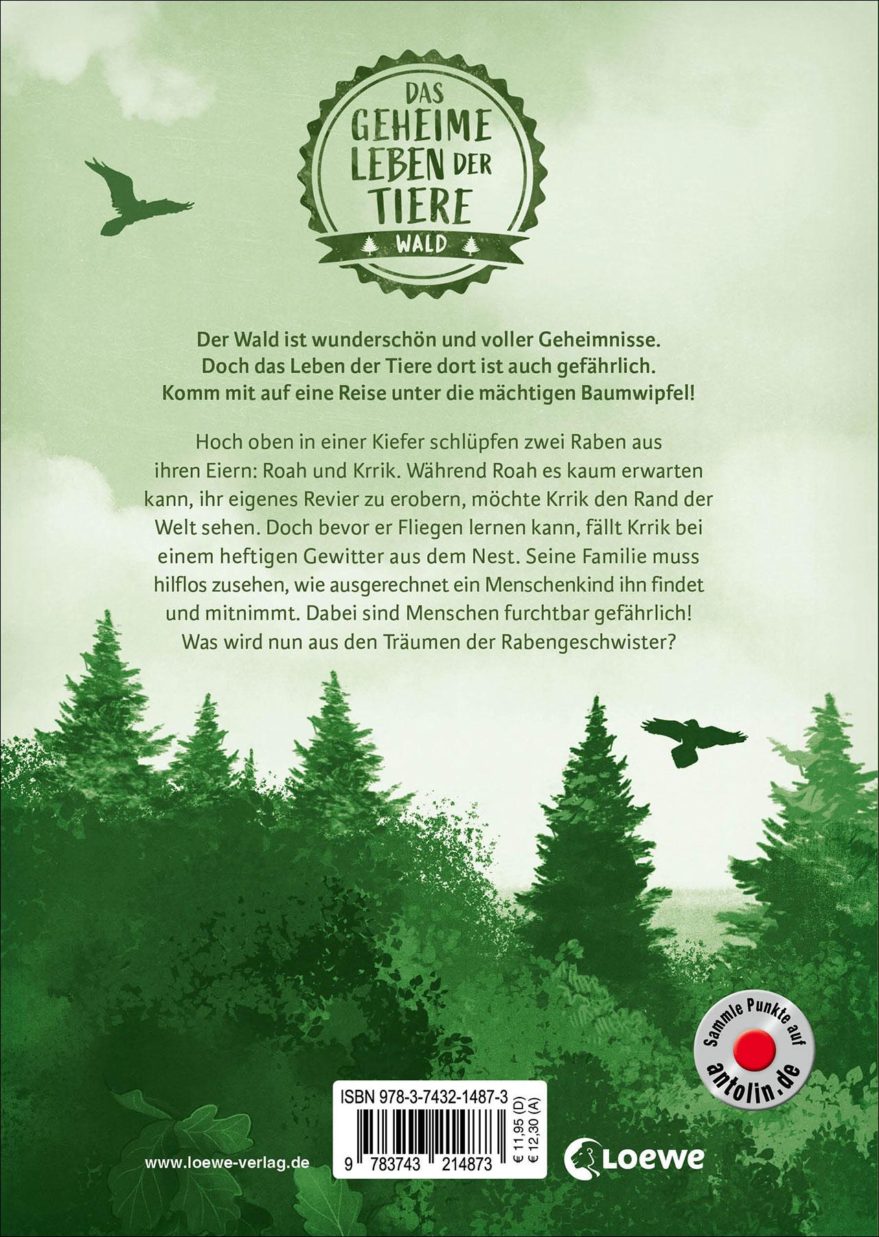 Rückseitencover Das geheime Leben der Tiere (Wald) - Revier der Raben