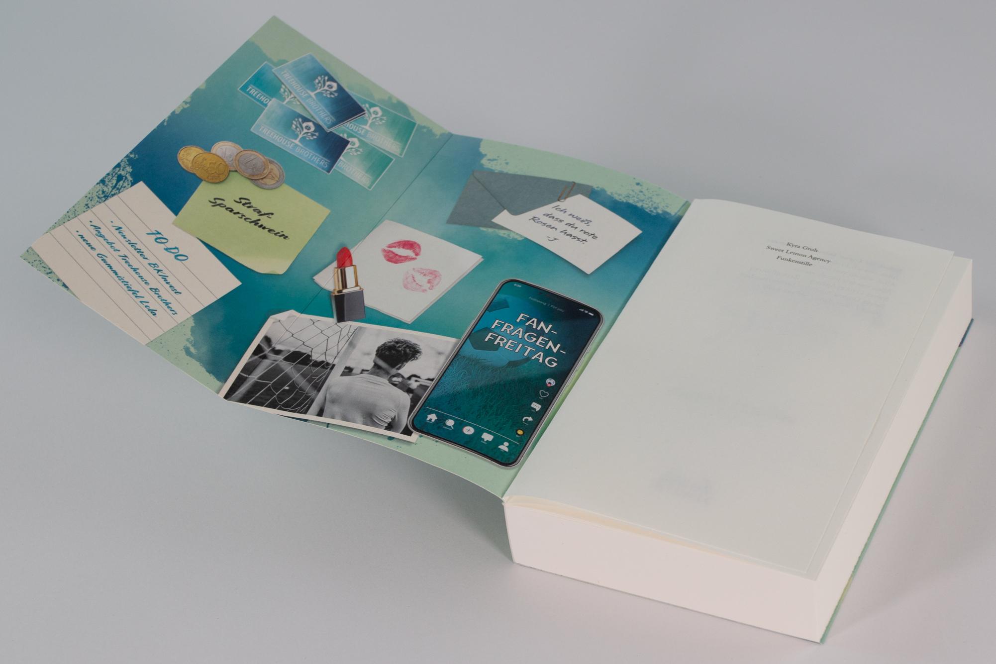 Beispielinhalt (Bild) Funkenstille (Sweet Lemon Agency, Band 3)