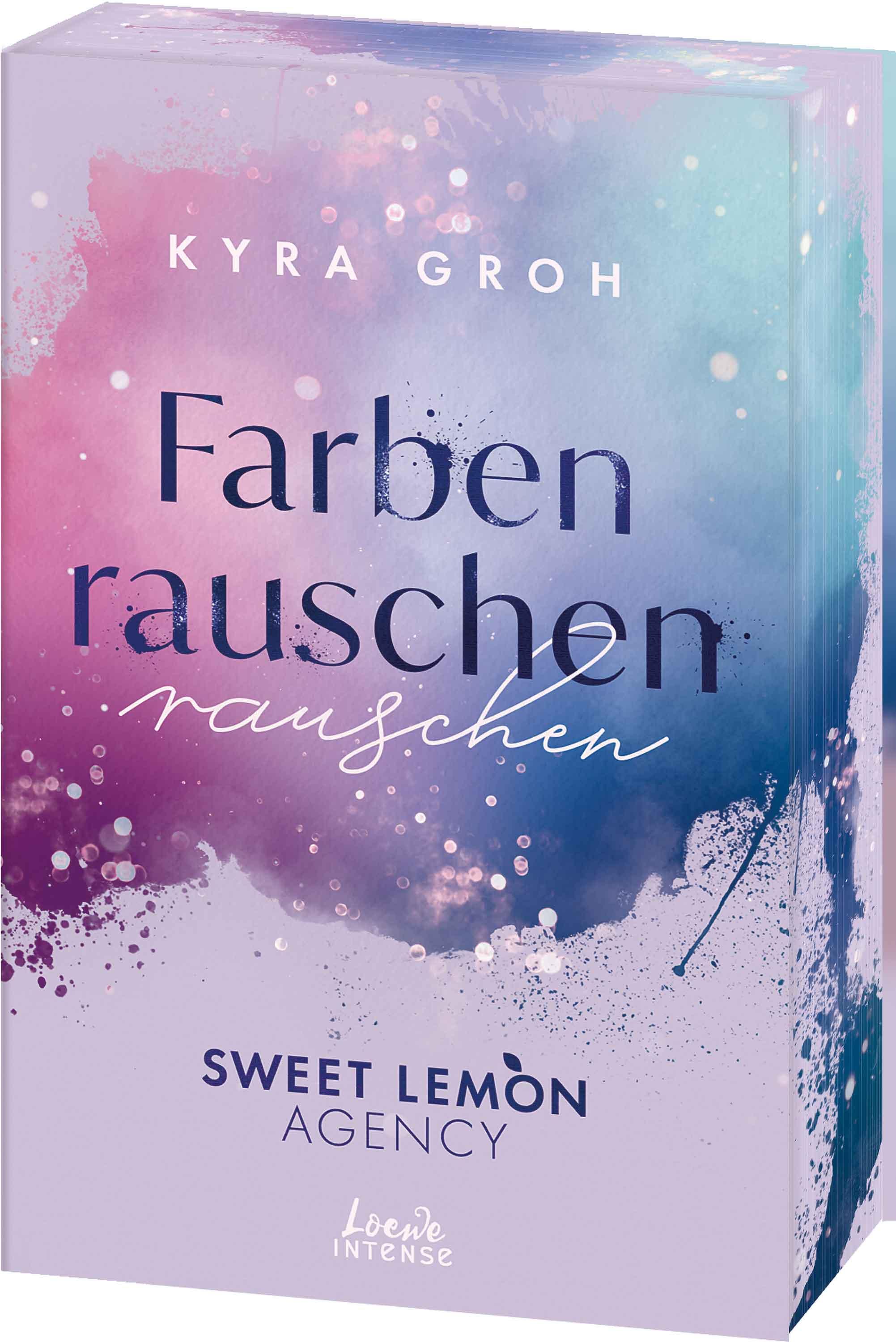 Vorderes Coverbild Farbenrauschen (Sweet Lemon Agency, Band 2)