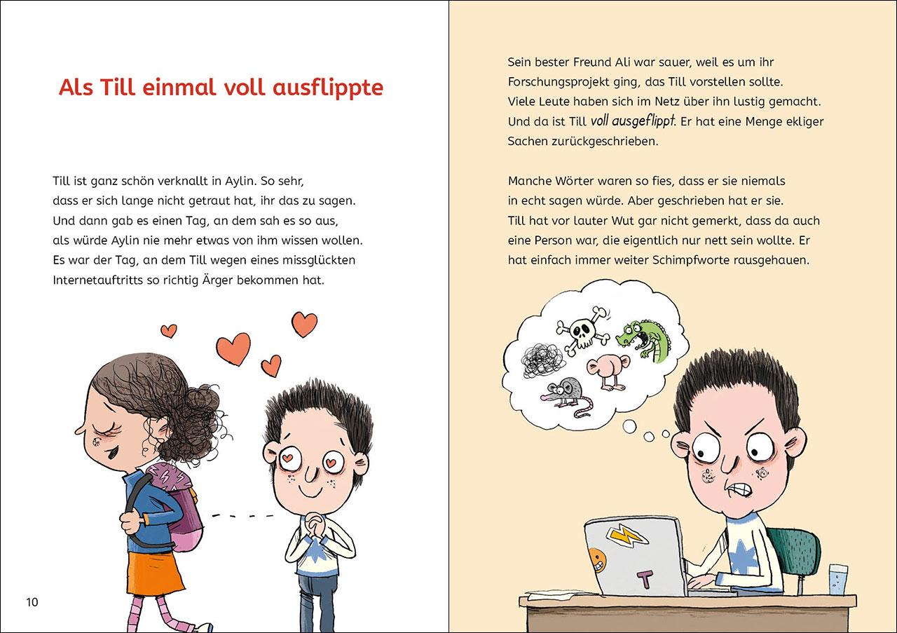 Beispielinhalt (Bild) Sicher im Netz! Wie schütze ich mich vor Missbrauch und Betrug? (Starke Kinder, glückliche Eltern)