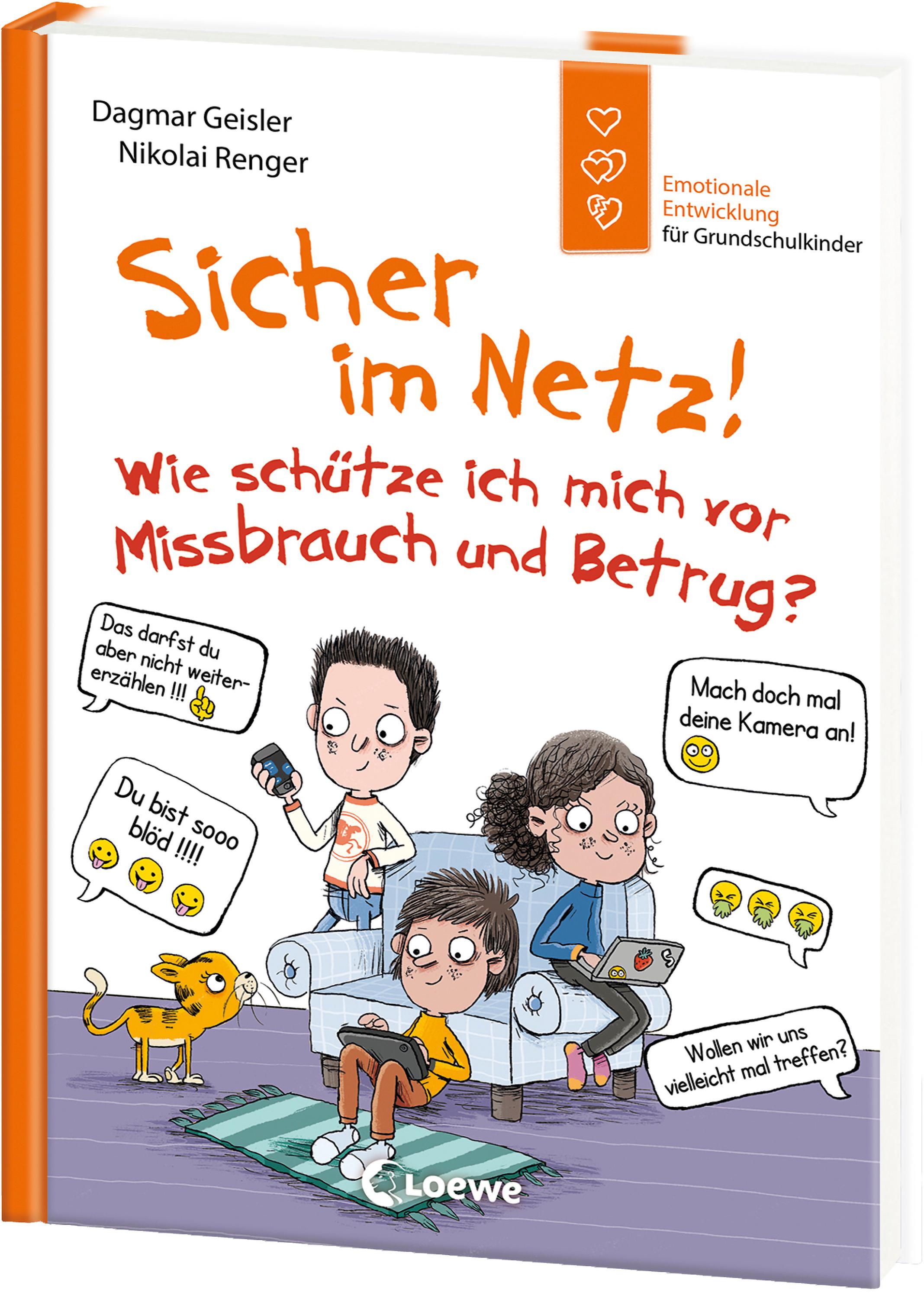 Vorderes Coverbild Sicher im Netz! Wie schütze ich mich vor Missbrauch und Betrug? (Starke Kinder, glückliche Eltern)