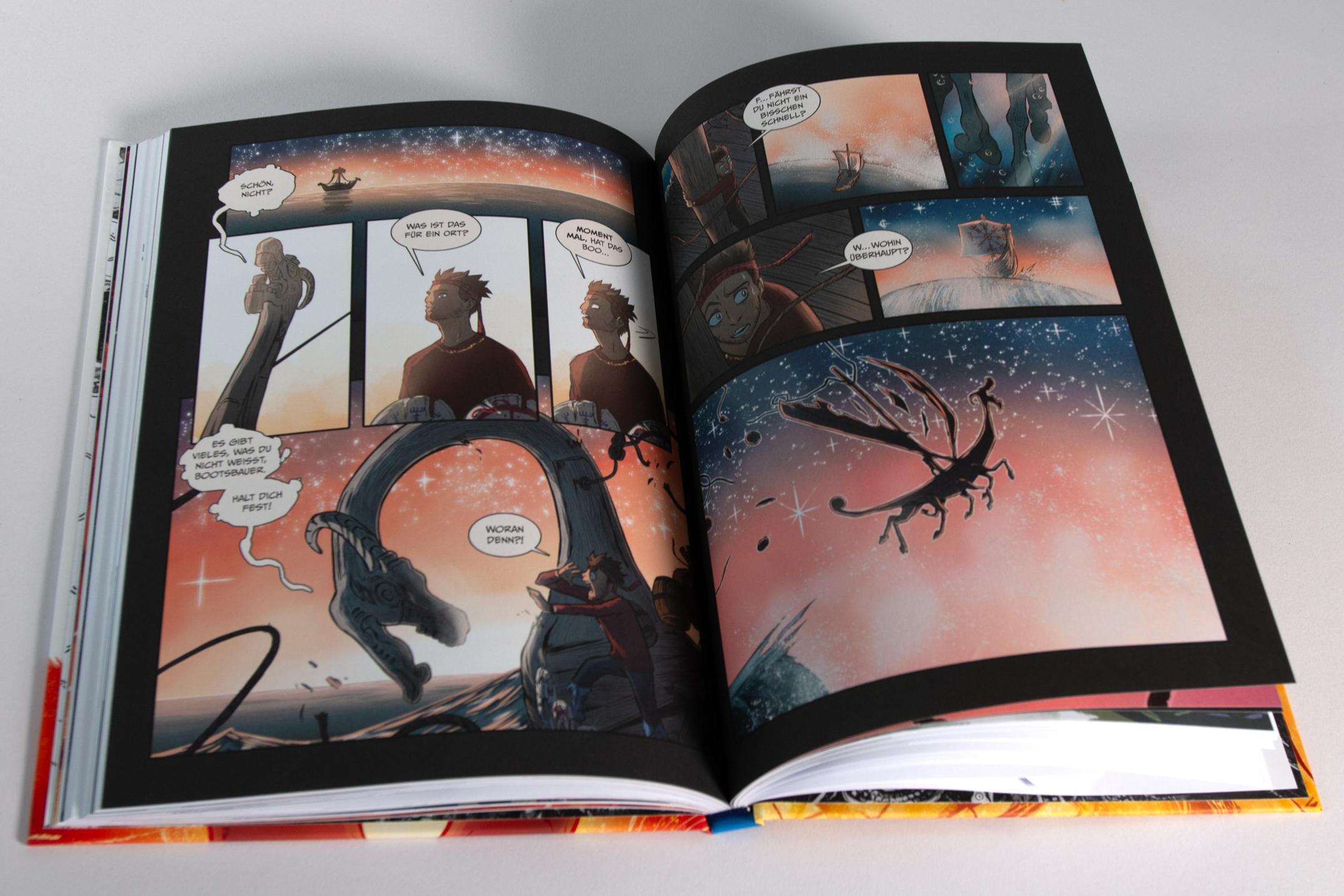 Beispielinhalt (Bild) Ragnarök (Band 1) - Fenriswolf