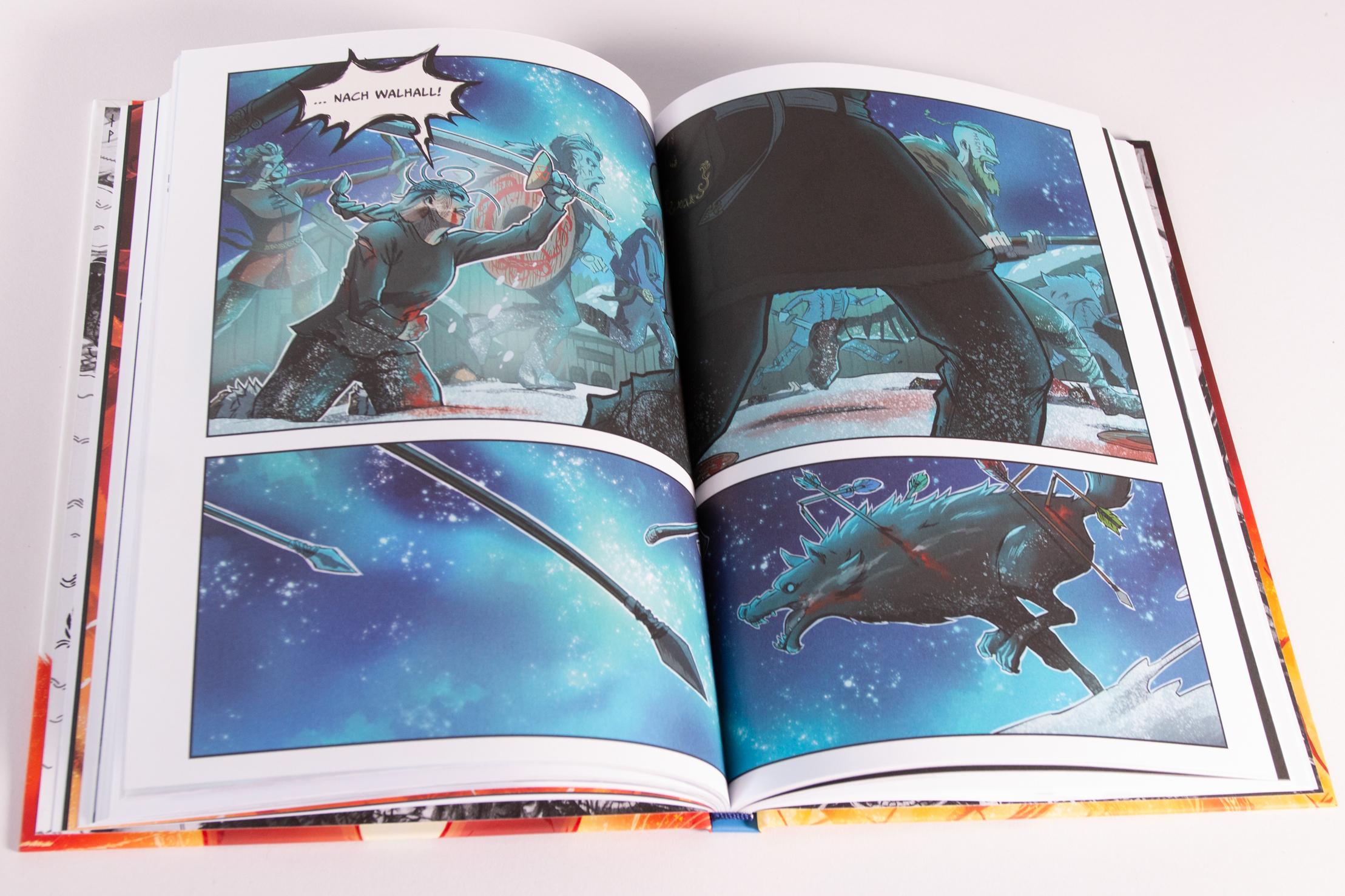 Beispielinhalt (Bild) Ragnarök (Band 1) - Fenriswolf