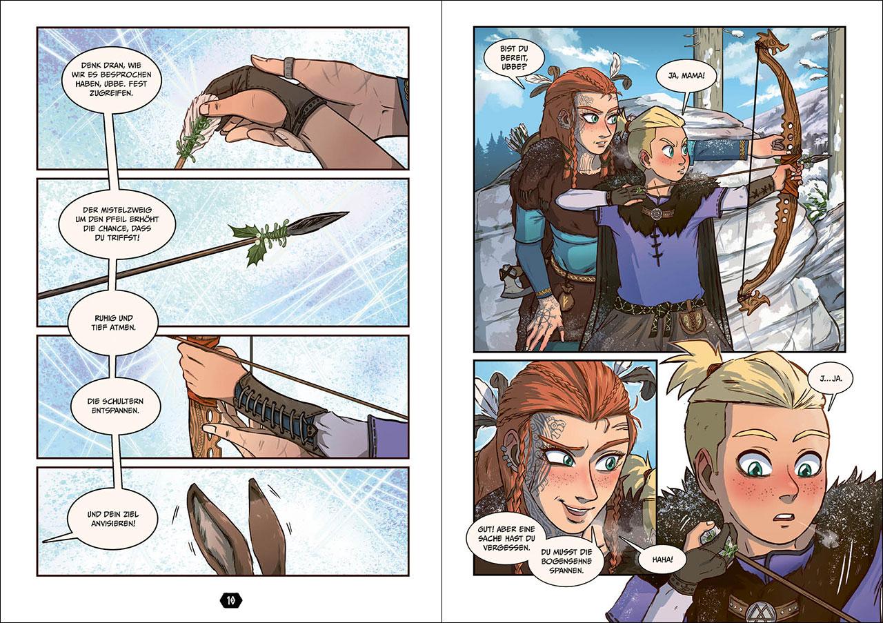 Beispielinhalt (Bild) Ragnarök (Band 1) - Fenriswolf