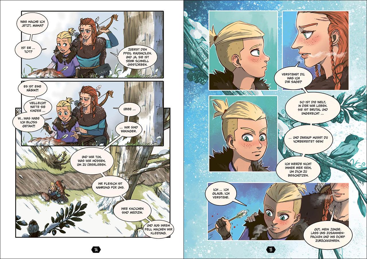 Beispielinhalt (Bild) Ragnarök (Band 1) - Fenriswolf