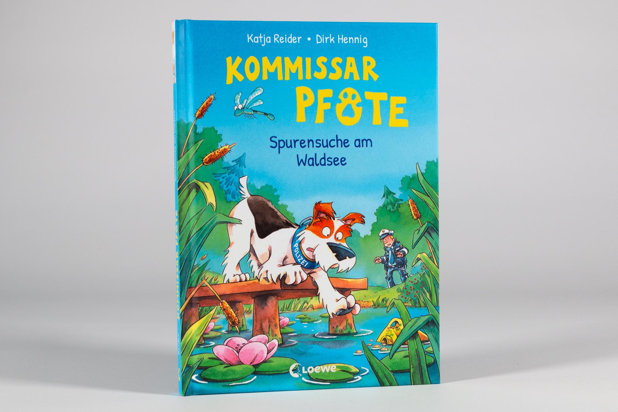 Beispielinhalt (Bild) Kommissar Pfote (Band 7) - Spurensuche am Waldsee