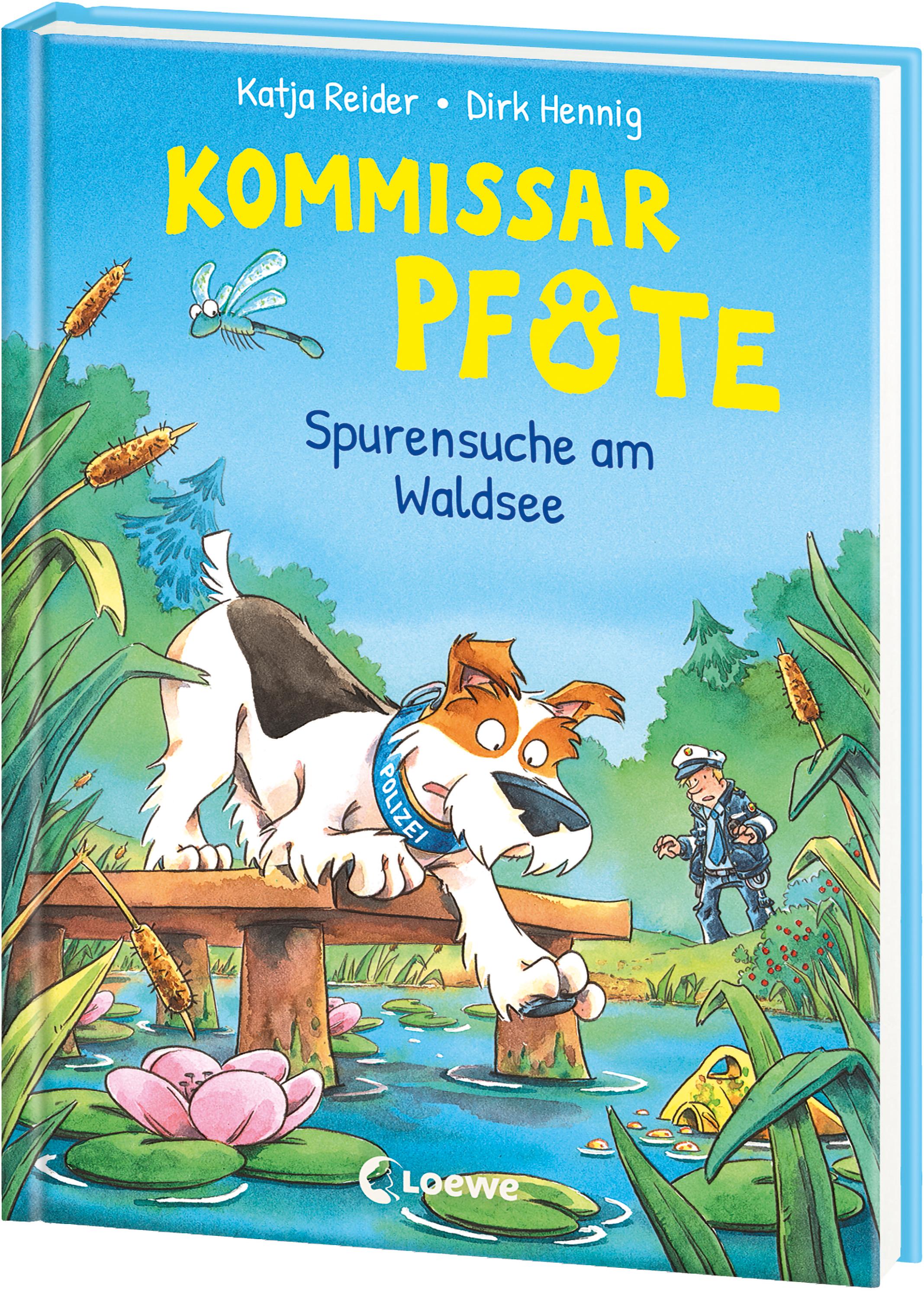 Vorderes Coverbild Kommissar Pfote (Band 7) - Spurensuche am Waldsee