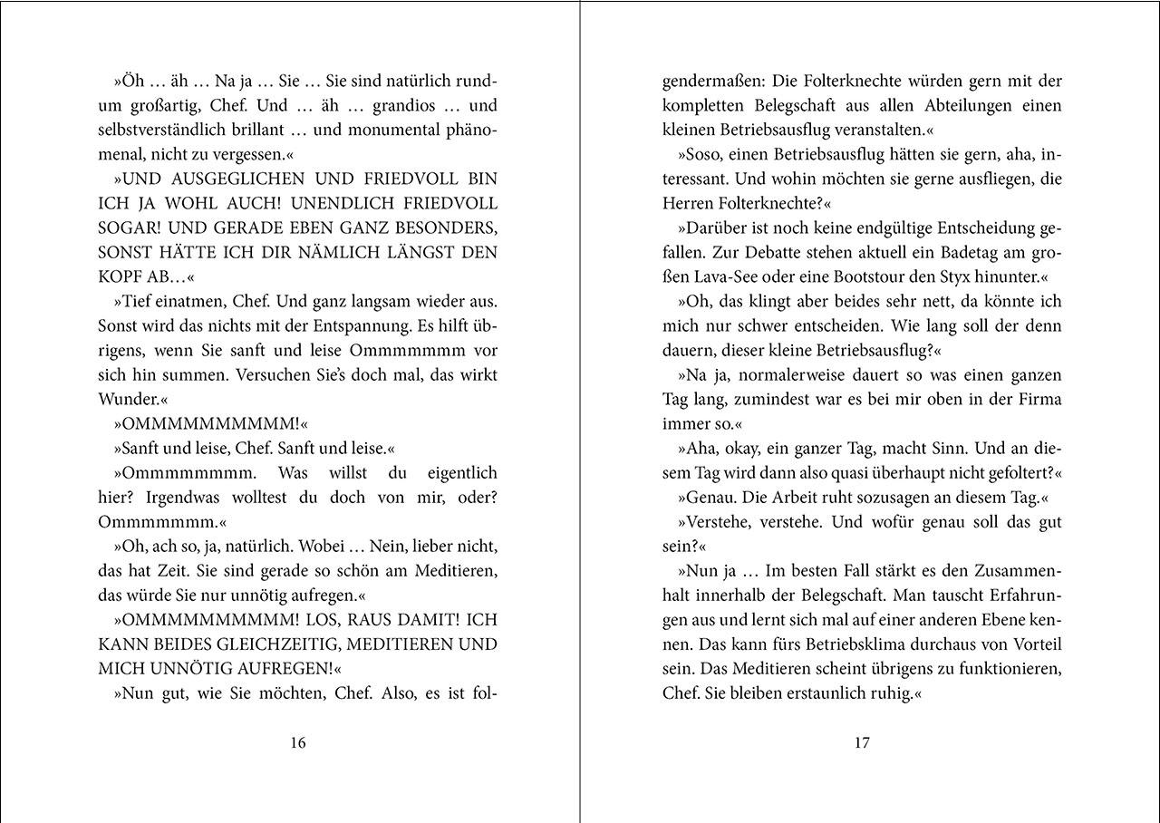 Beispielinhalt (Bild) Luzifer junior (Band 15) - Klassenfahrt ins Geisterschloss