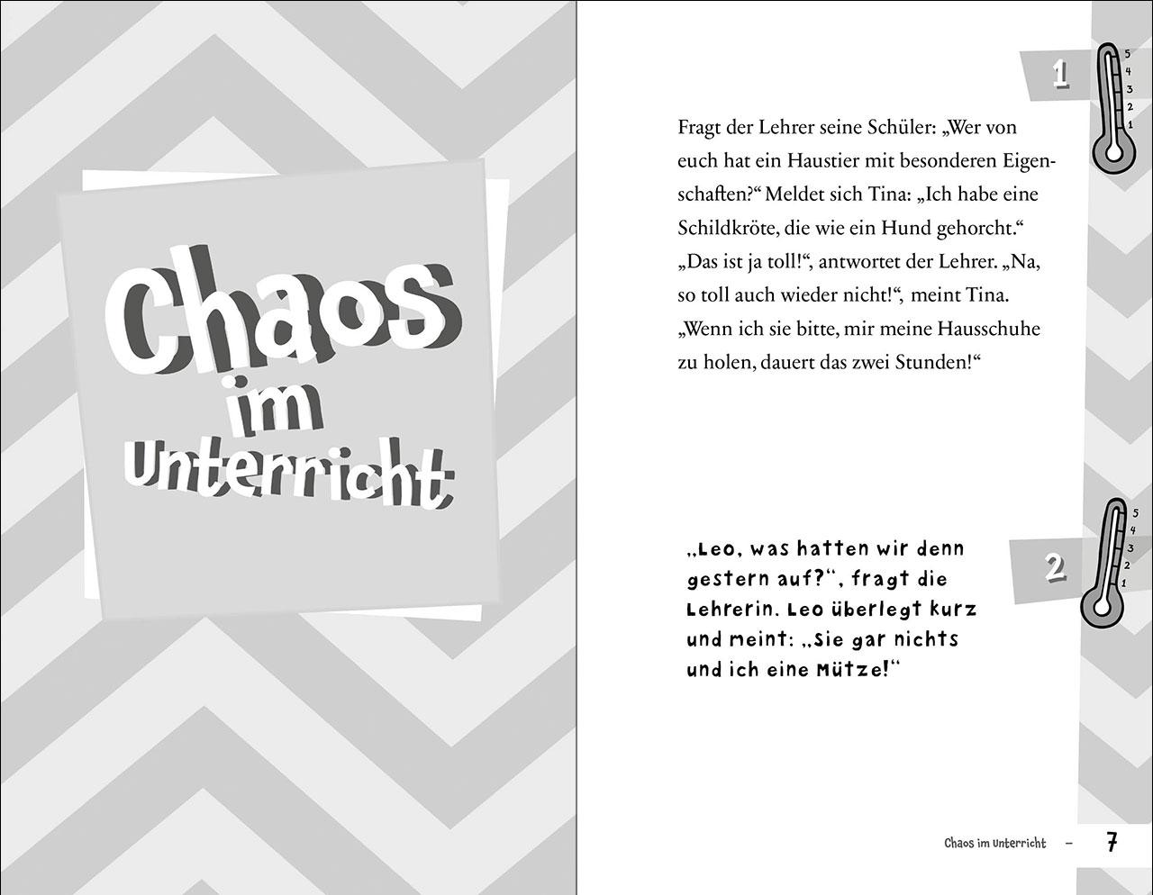 Beispielinhalt (Bild) 333 Kinderwitze - Schule