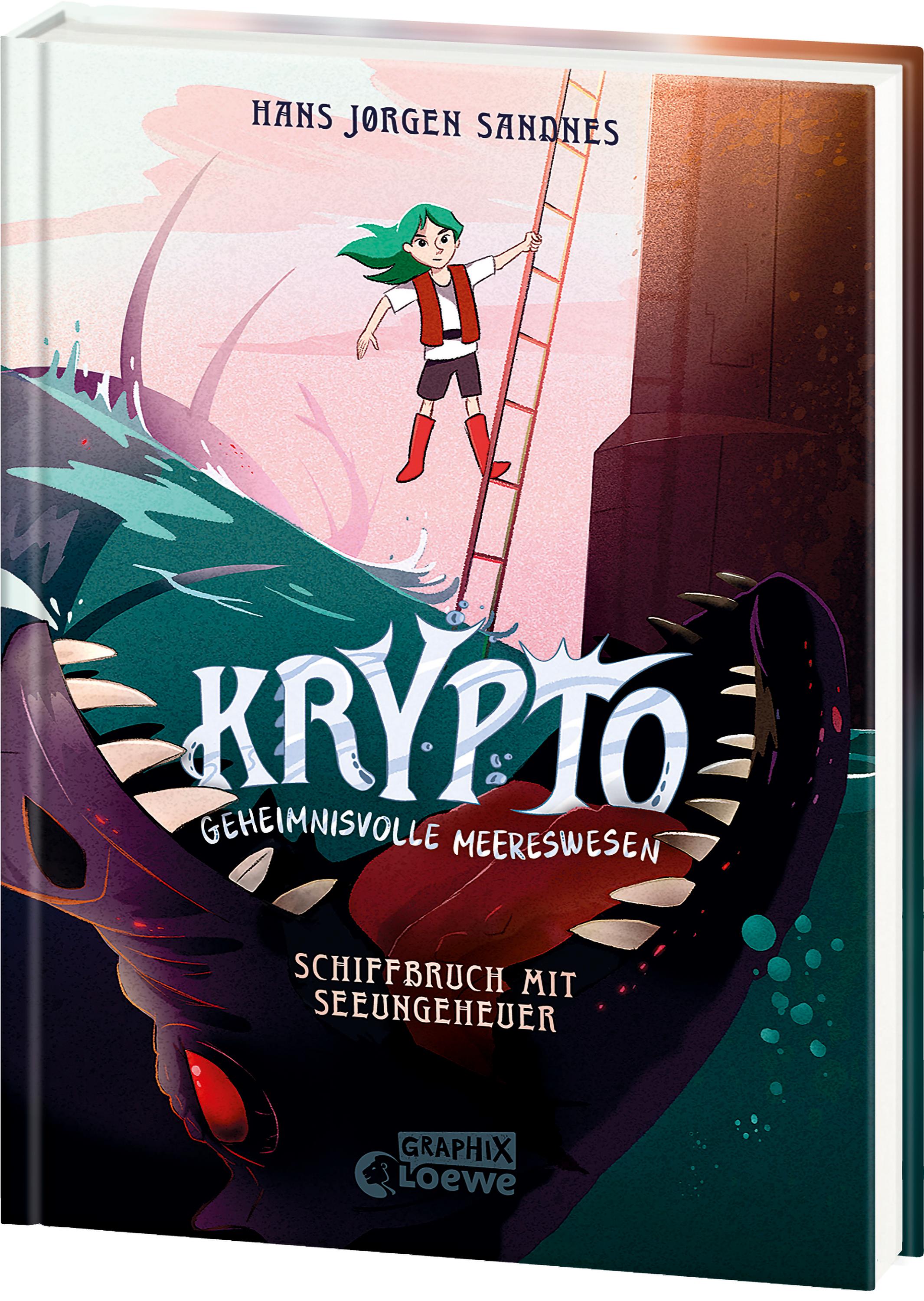 Vorderes Coverbild Krypto - Geheimnisvolle Meereswesen (Band 3) - Schiffbruch mit Seeungeheuer