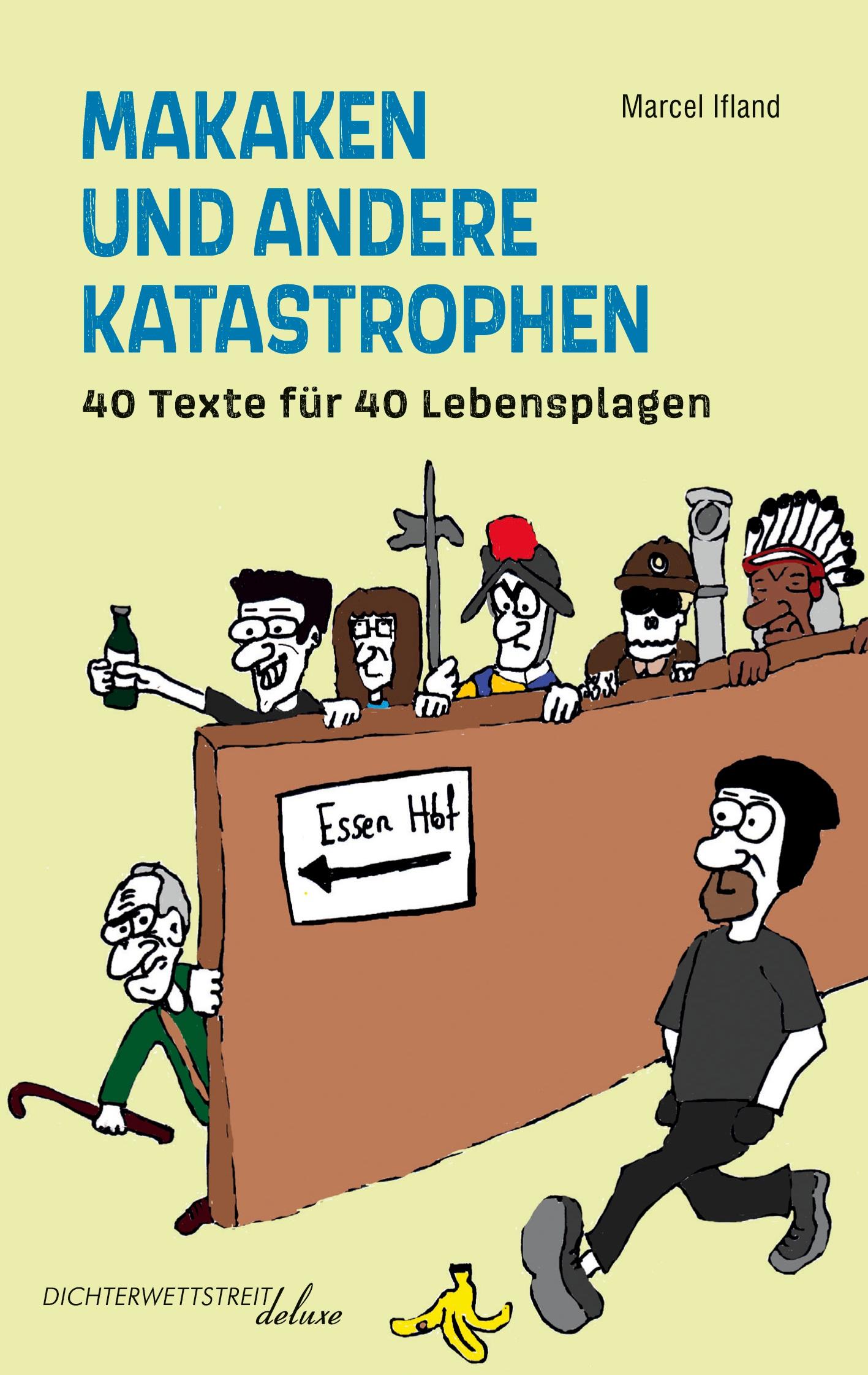 Vorderes Coverbild Makaken und andere Katastrophen