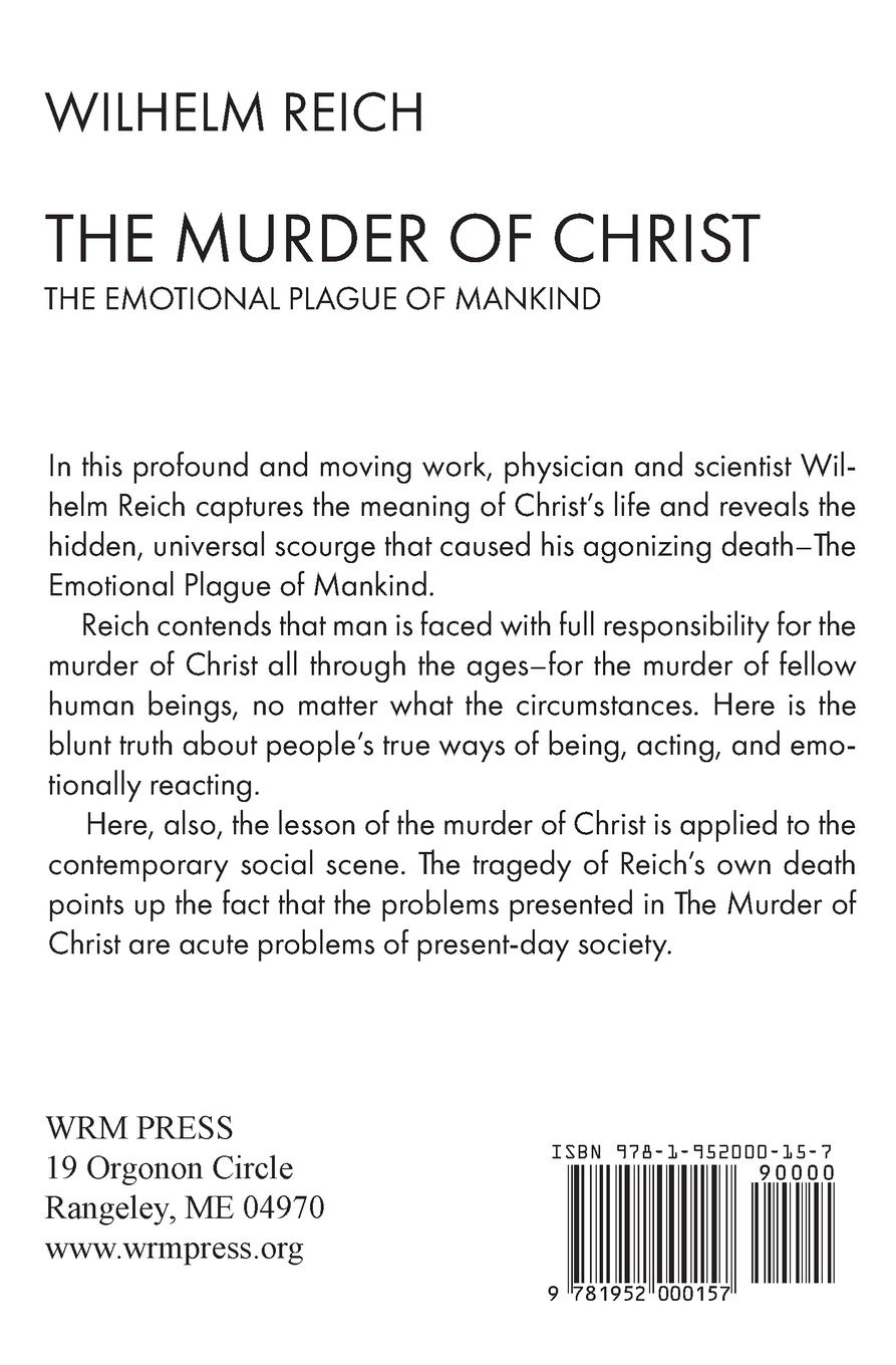 Rückseitencover The Murder of Christ