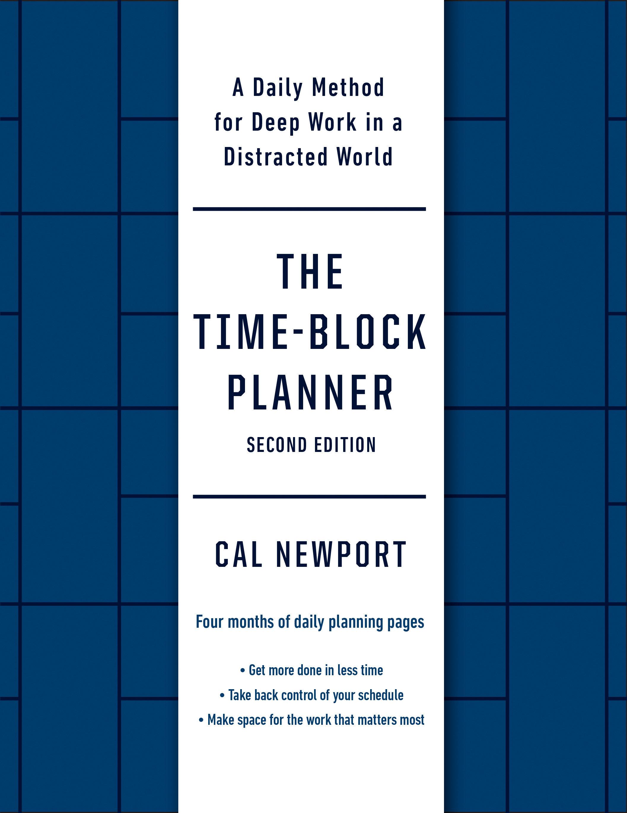 Vorderes Coverbild The Time-Block Planner (Second Edition)