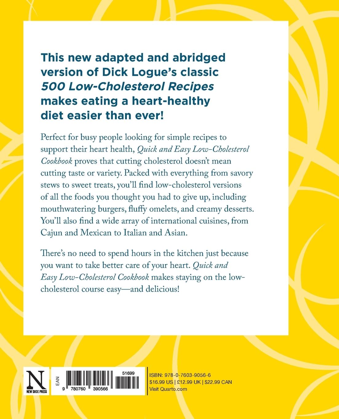 Rückseitencover Quick and Easy Low Cholesterol Cookbook