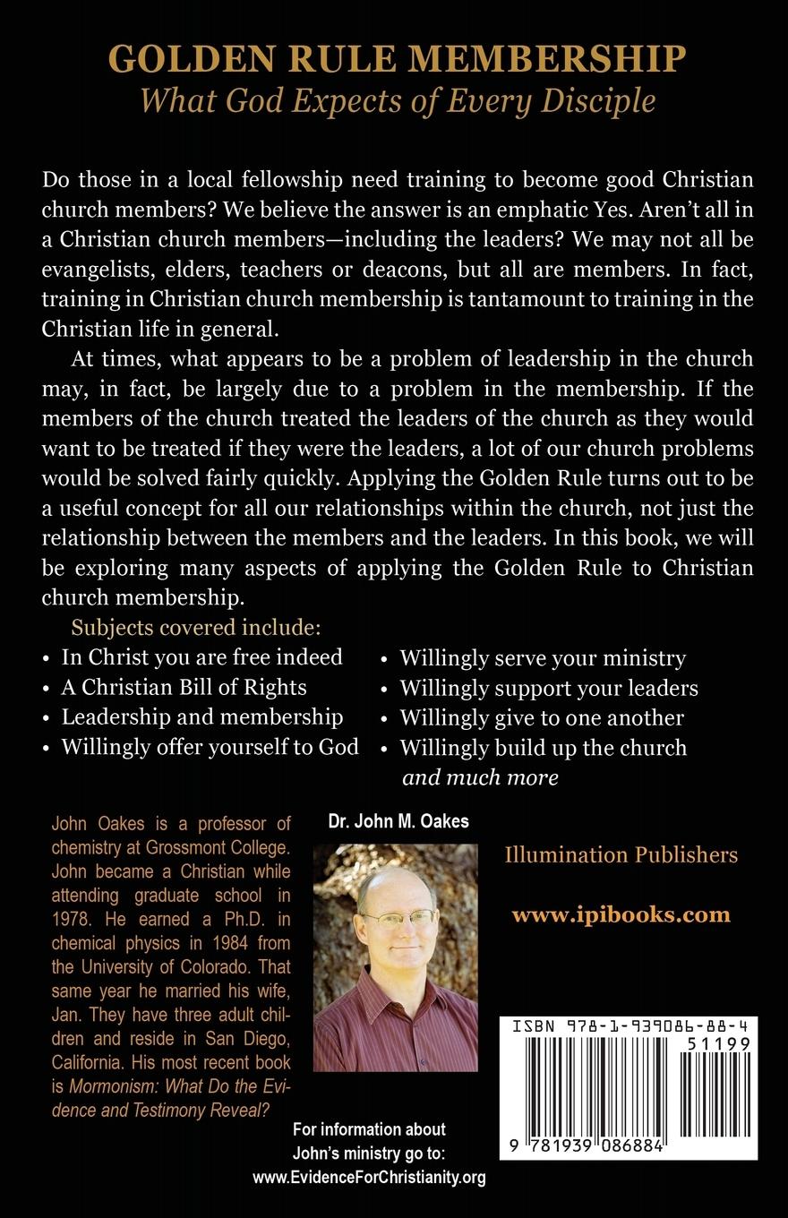 Rückseitencover Golden Rule Membership