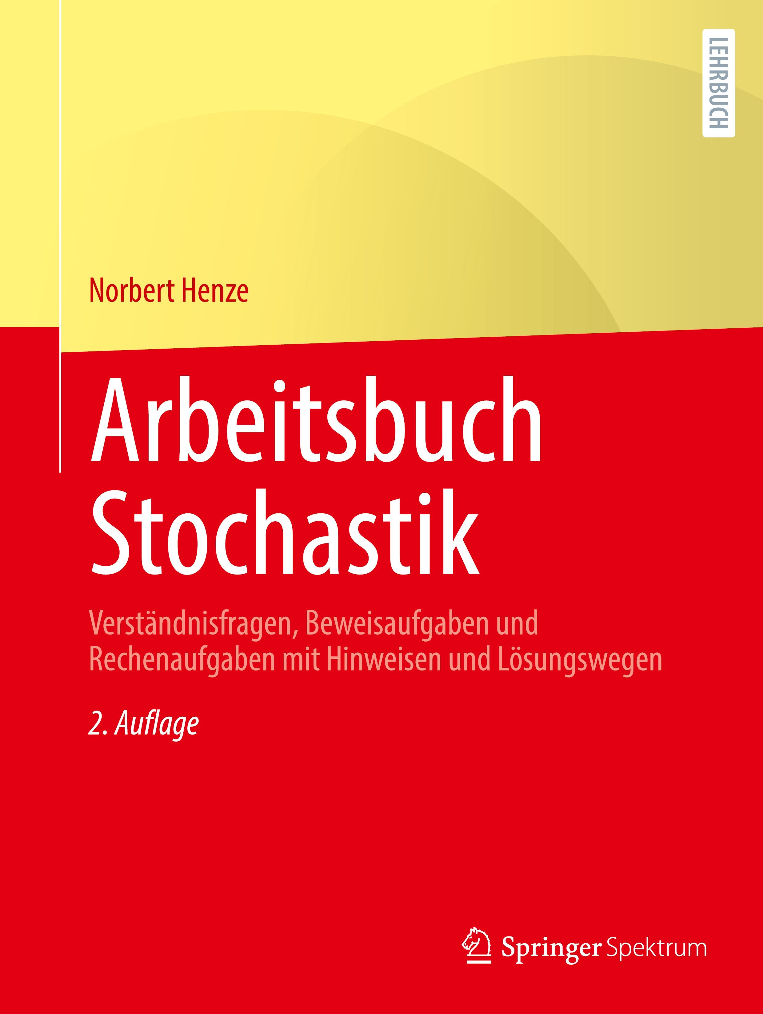 Vorderes Coverbild Arbeitsbuch Stochastik