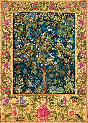 Vorderes Coverbild Tree of Life Tapestry by William Morris