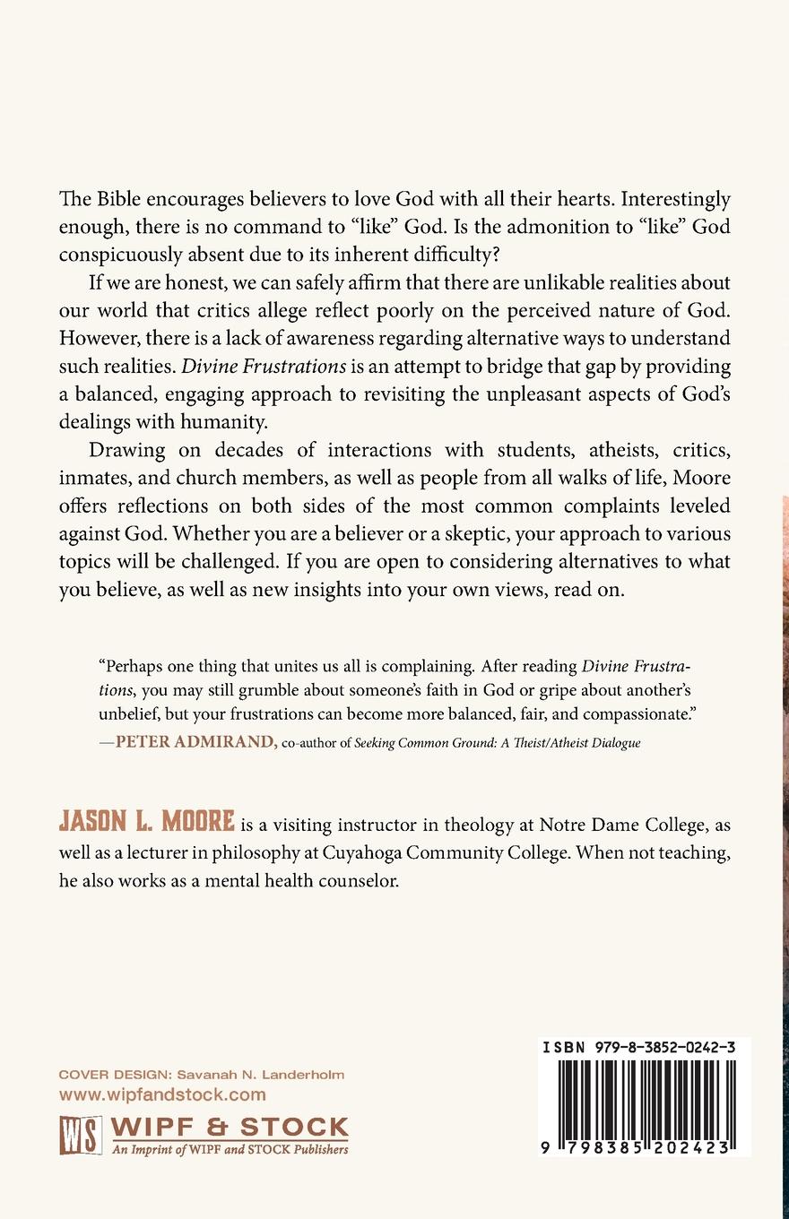 Rückseitencover Divine Frustrations