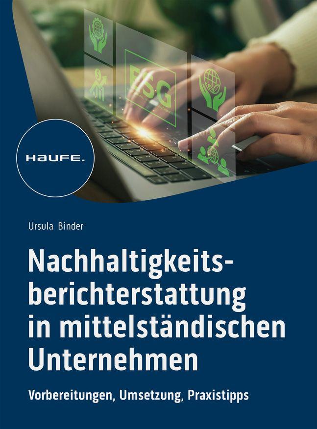 Vorderes Coverbild Nachhaltigkeitsberichterstattung in mittelständischen Unternehmen