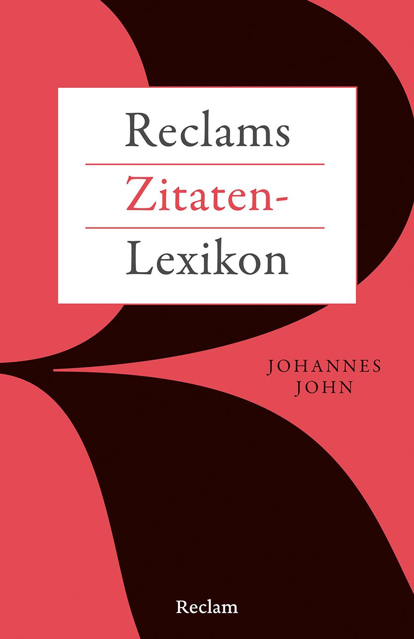 Vorderes Coverbild Reclams Zitaten-Lexikon