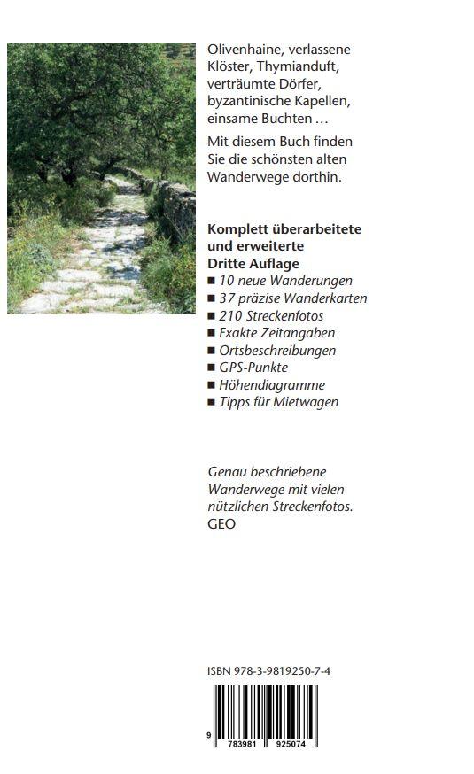 Rückseitencover Santorin, Sifnos, Kéa, Westliche & Südliche Kykladen