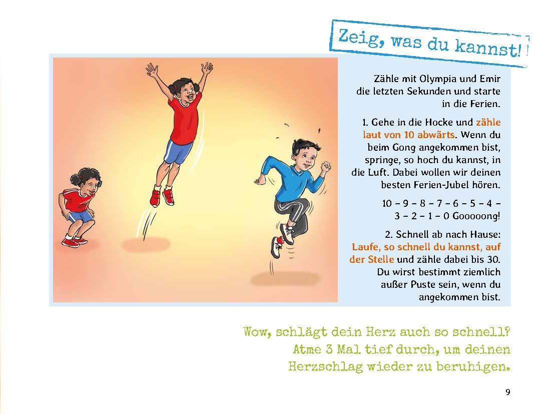 Beispielinhalt (Bild) Olympia träumt von Olympia